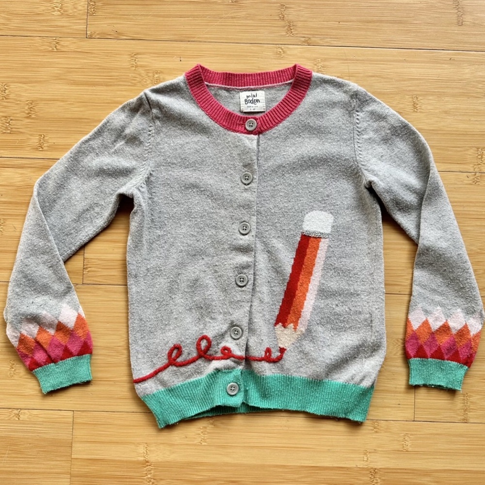 Mini Boden Pencil Cardigan
